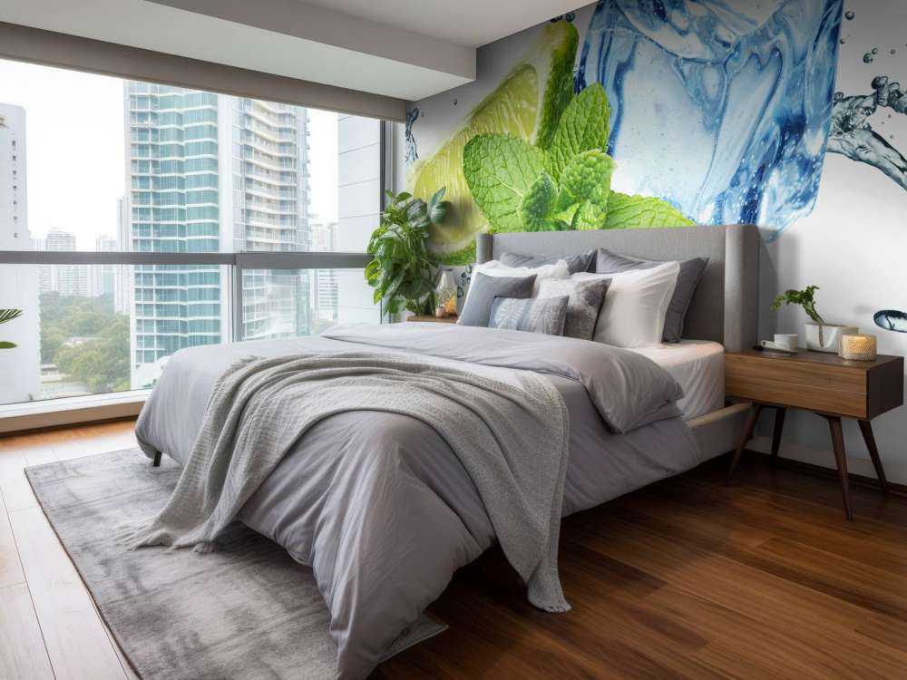 Woda rozpryskowa z miętą i wapnem