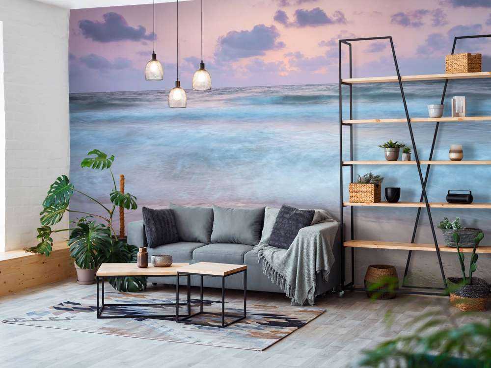 Zachód słońca na plaży