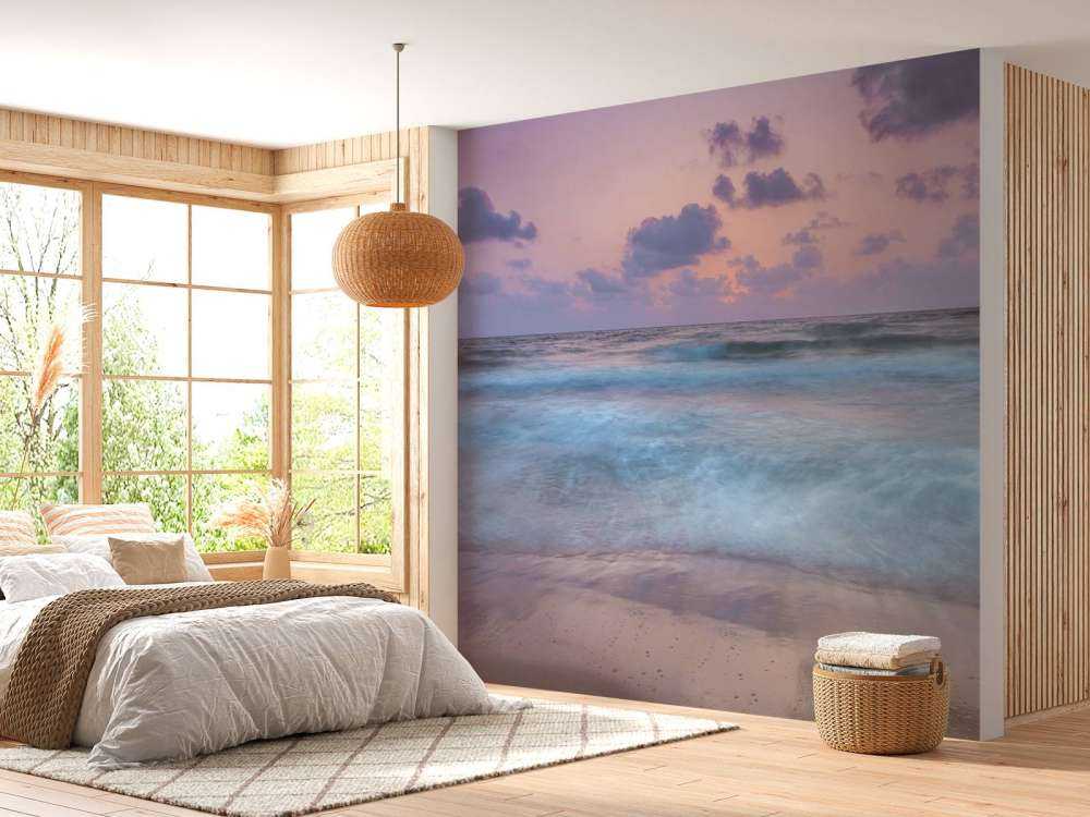 Zachód słońca na plaży