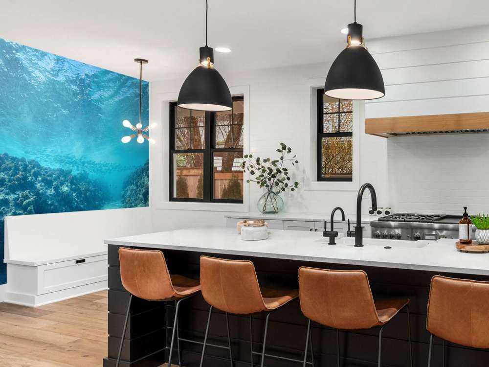 Podwodny świat z koralowcami