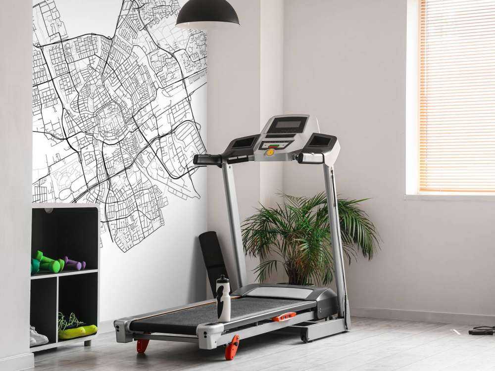 Mapa Groningen, biała