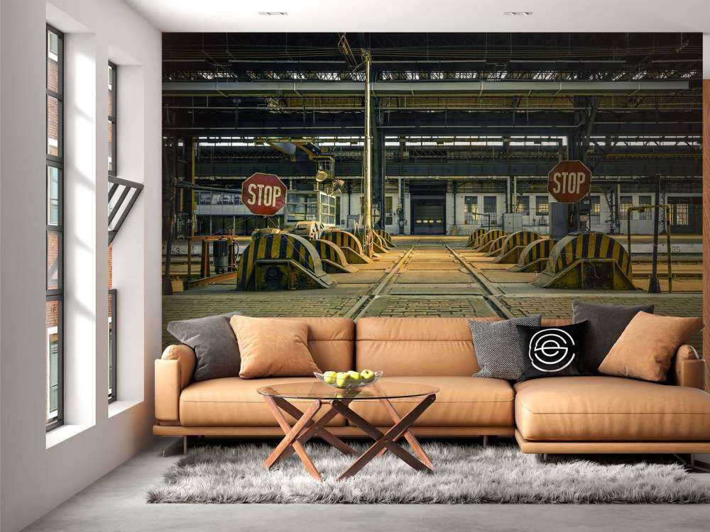 Opuszczona hala przemysłowa