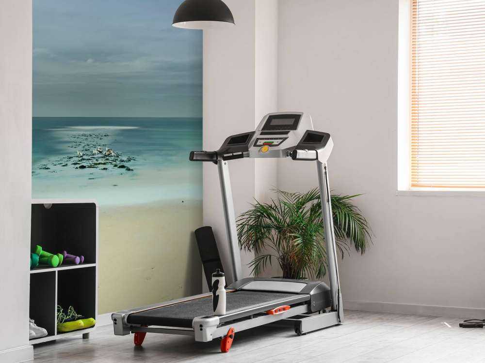 Spokojne morze z mewami