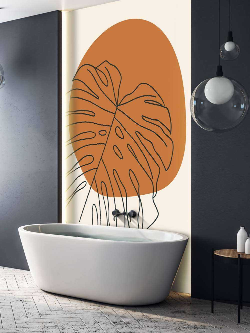 Minimalistyczny liść