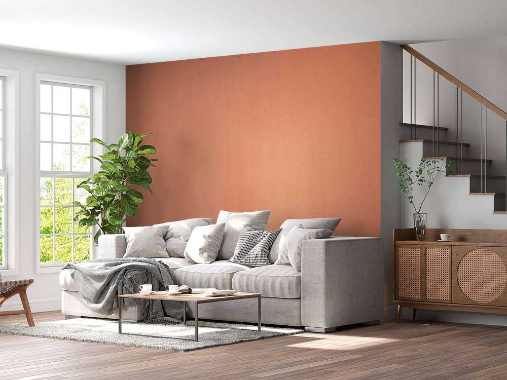 Beton w kolorze terakoty