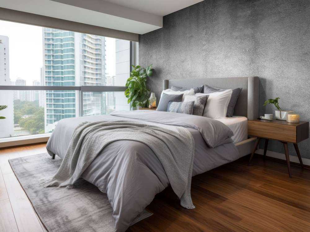 Szczegółowy beton szary