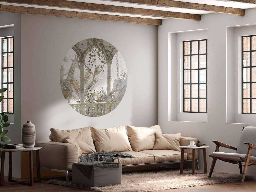 Opuszczony budynek w dżungli