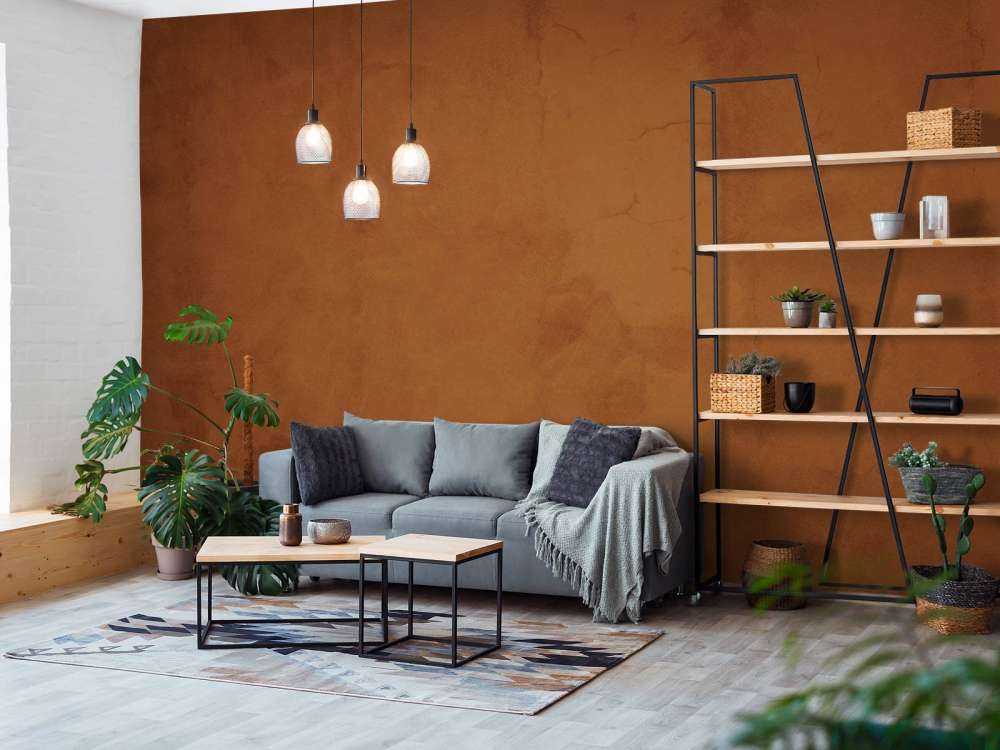 Beton czerwonobrązowy