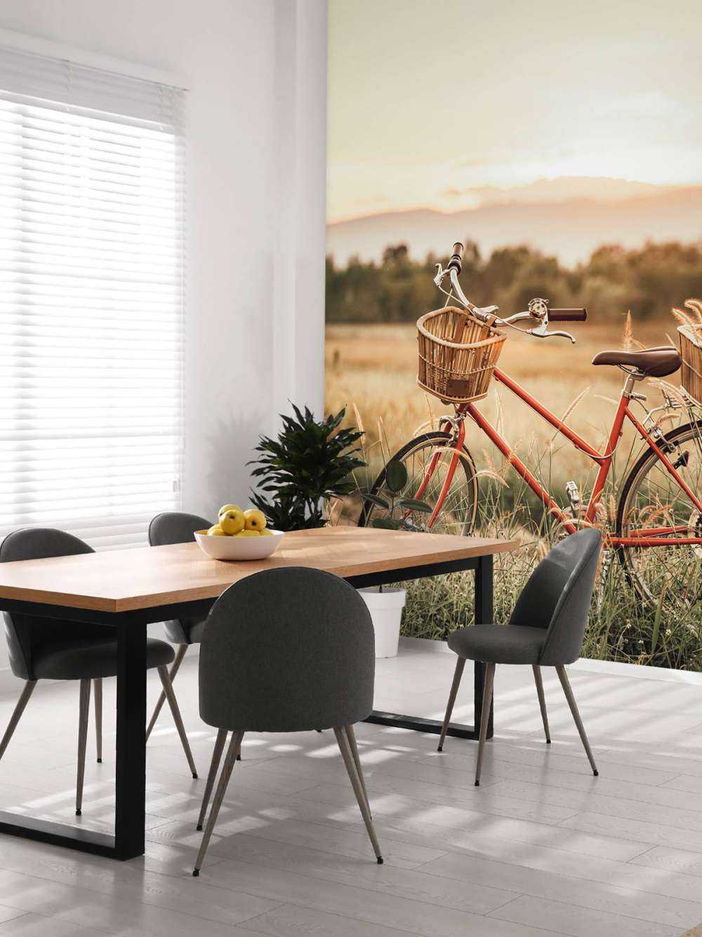 Rower zabytkowy w lecie