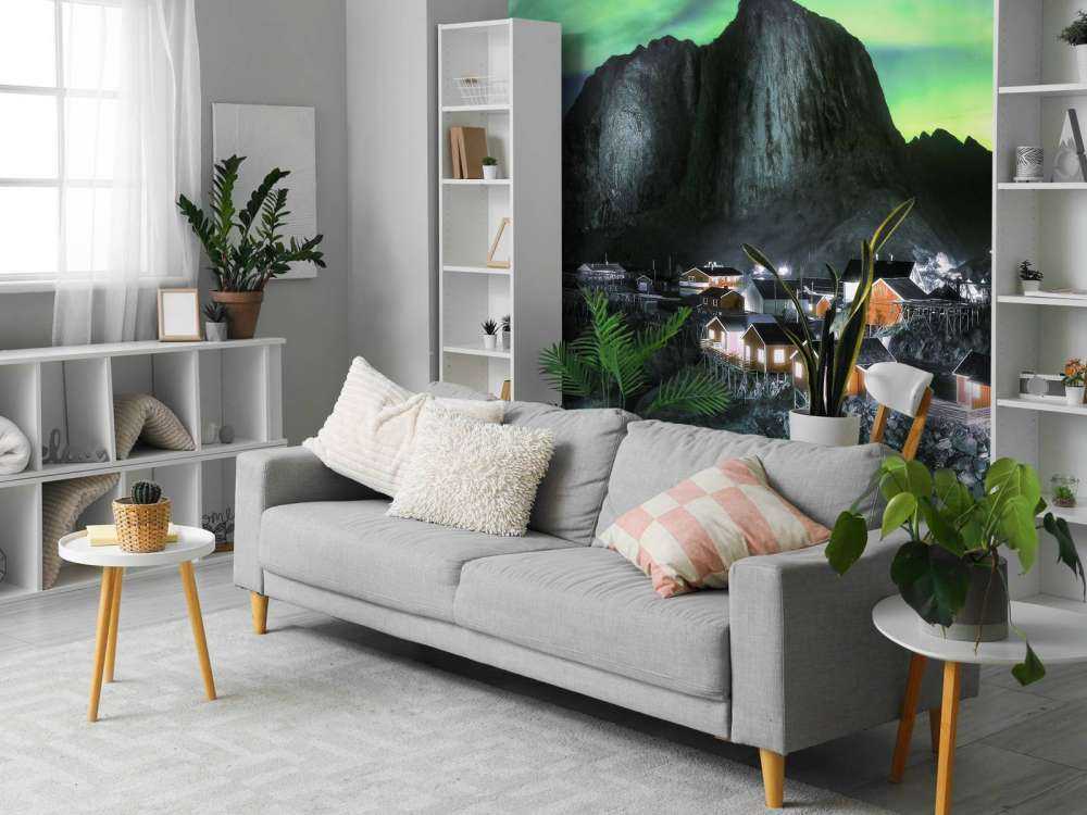 Zorze polarne nad Hamnøy