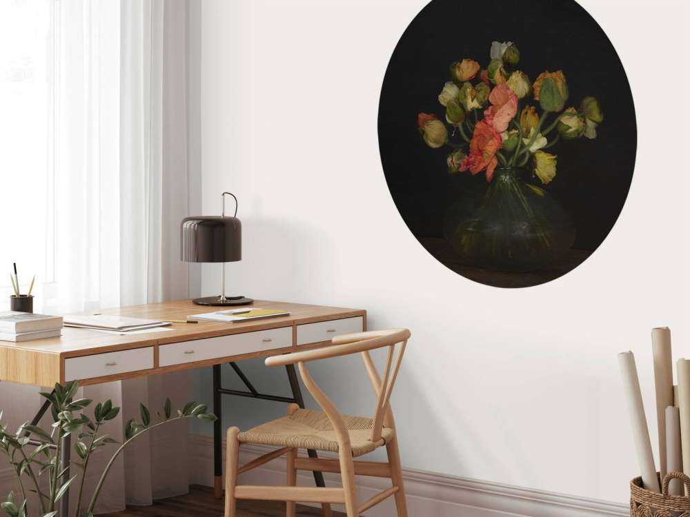 Malowniczy bukiet kwiatów