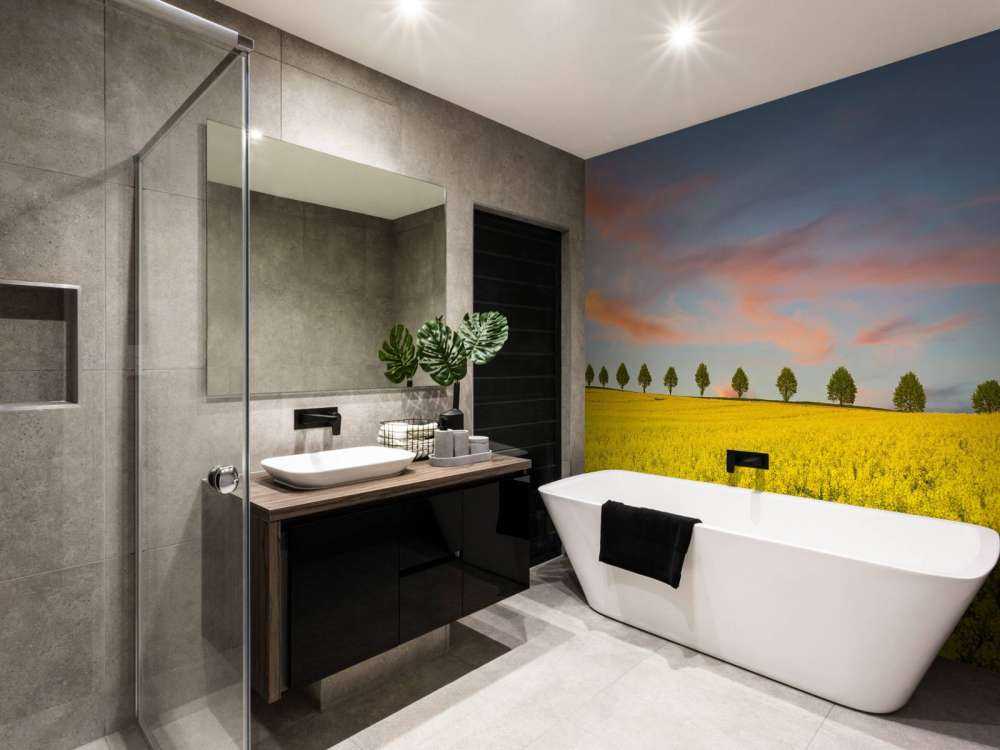 Pole pełne żółtych kwiatów