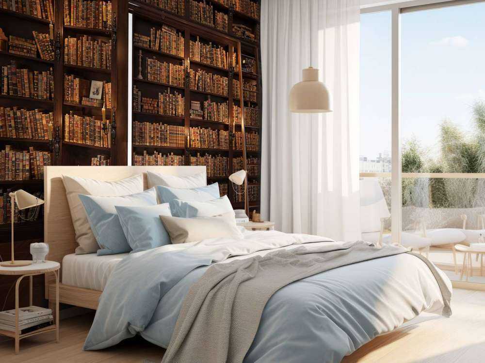 Tajna biblioteka z ukrytymi drzwiami