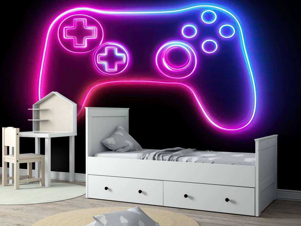 Neonowe wibracje gracza