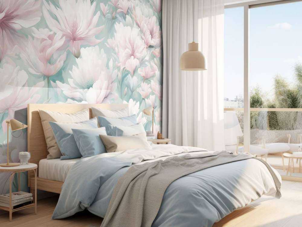 Ciepły poranek Miętowa Zieleń