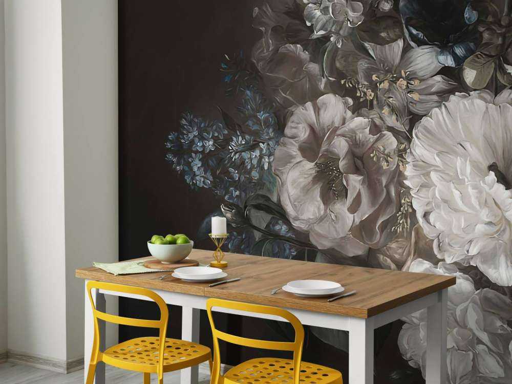 Bukiet z białym bzem