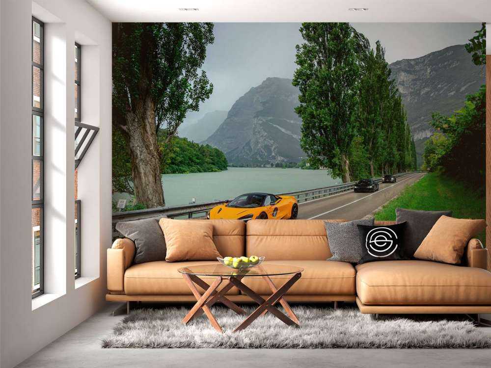 Ryt przez Alpy wzdłuż jeziora