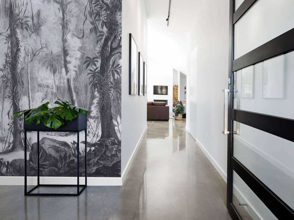 Las tropikalny - szary