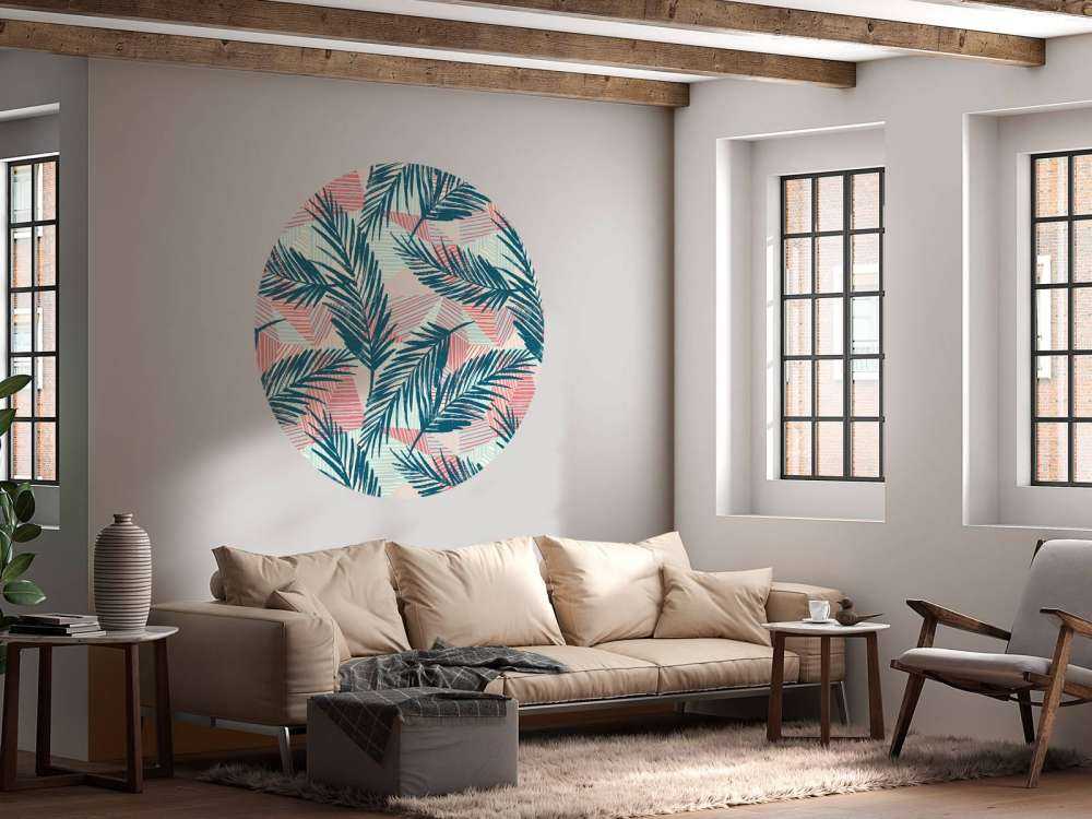 Abstrakcyjne liście palmowe