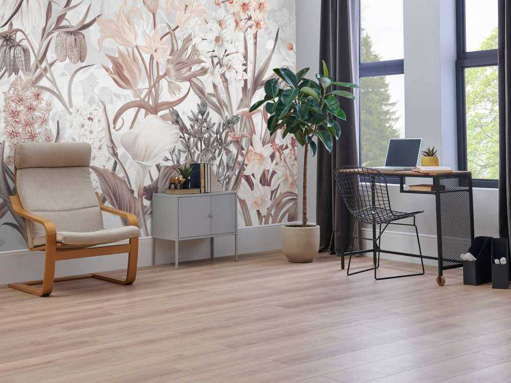 Kwiaty Wiosenne - Eteryczny Szary