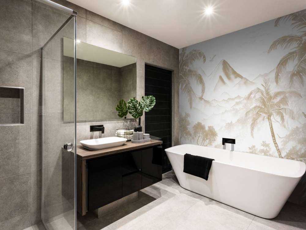 Świt na Wulkanicznej Wyspie, taupe