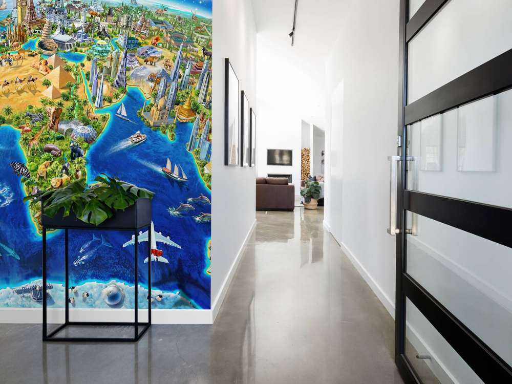 World Landmarks Globe