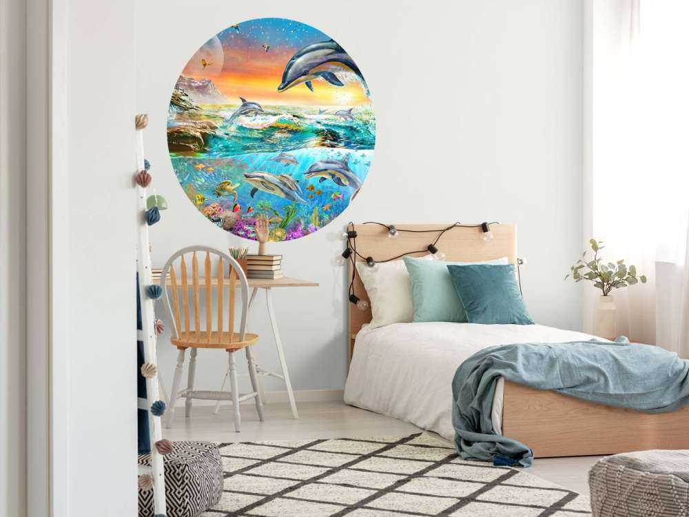 Tropical Evening Dolphins