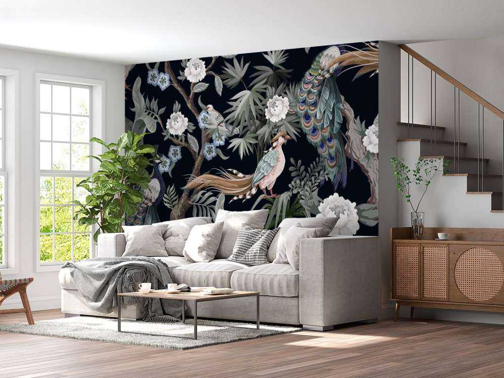 Paw w nocnym rozkwicie