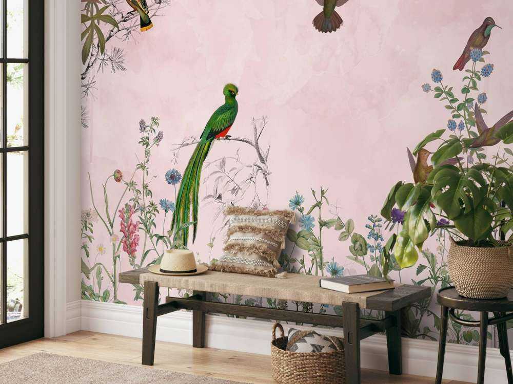 Fields Flower and Birds 3