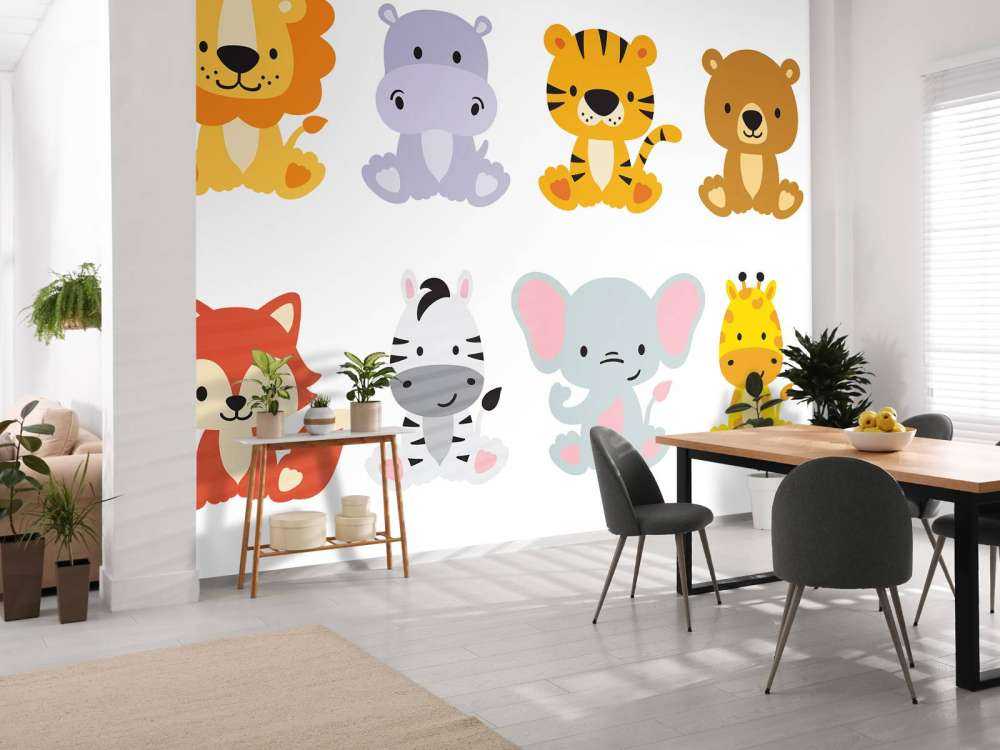 Zwierzęta z dżungli dla dzieci