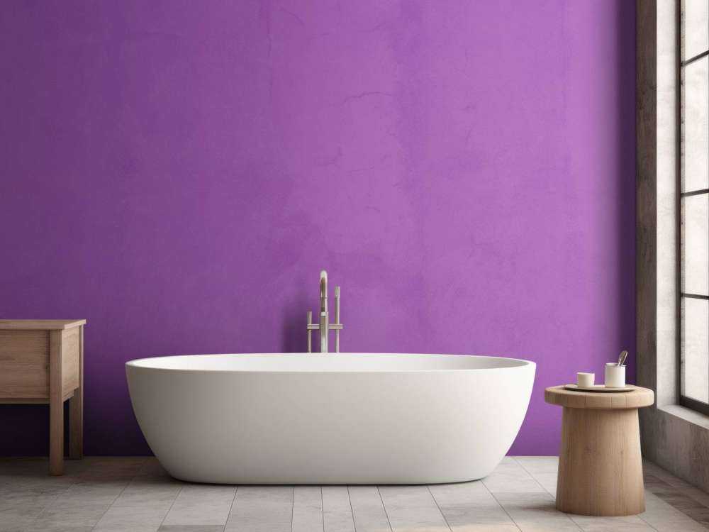 Fioletowy, purpurowy beton