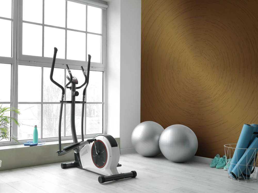 Brązowe, okrągłe tło