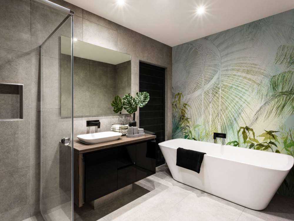 Szklarnia z roślinami tropikalnymi