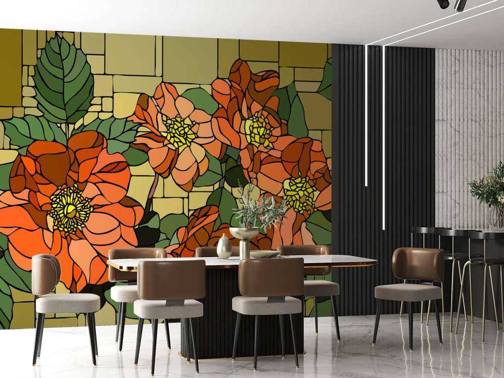 Psie róże w rozkwicie