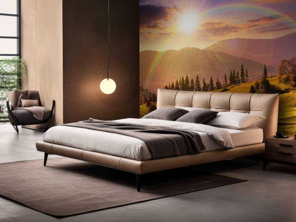 Stogi siana w górskim krajobrazie