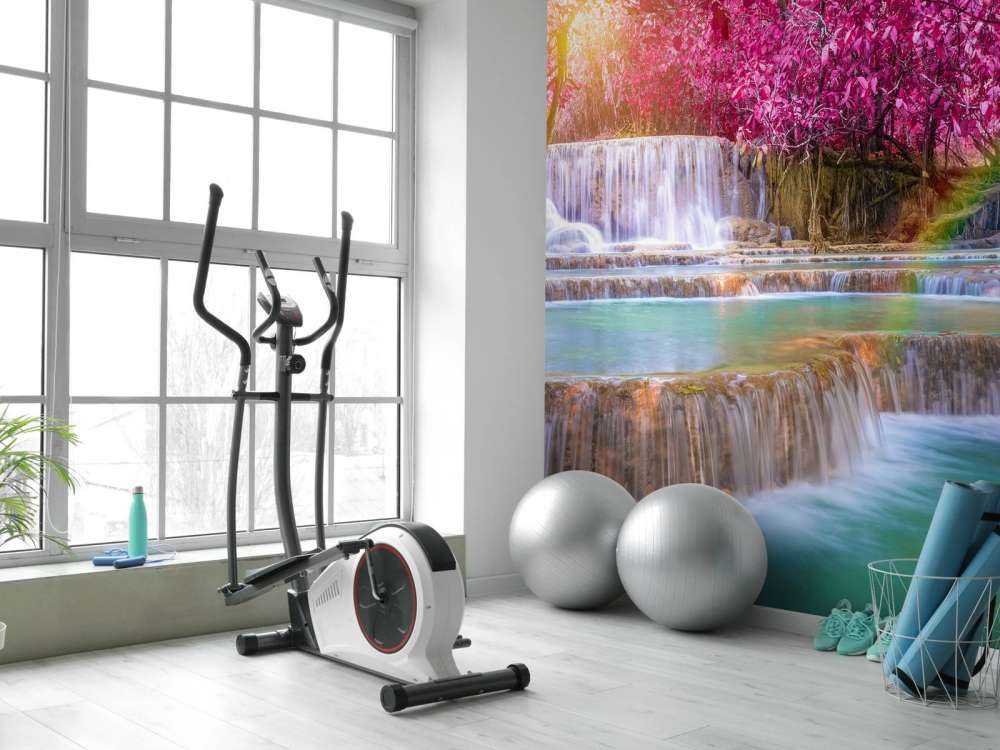 Wodospady w dżungli