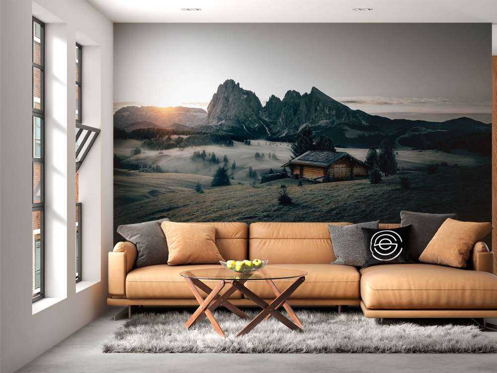 Krajobraz Południowego Tyrolu