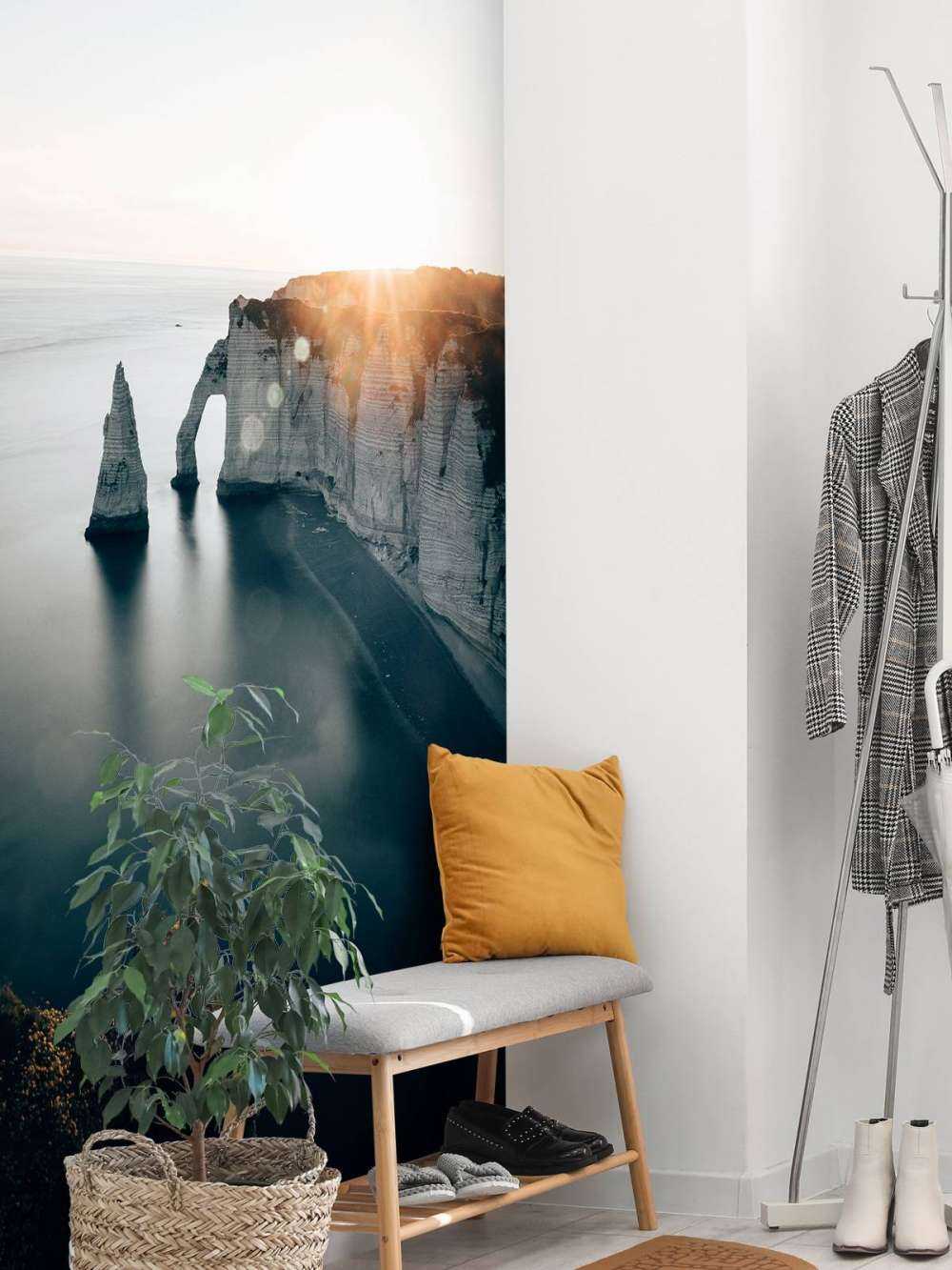 Poranne słońce w Normandii