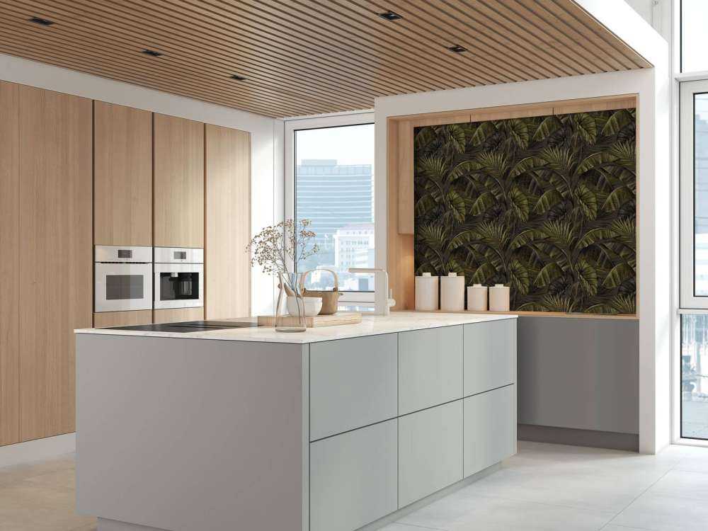 Ciemne liście bananowca