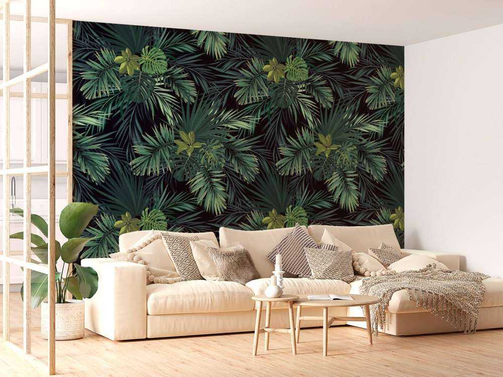 Piękne zielone liście