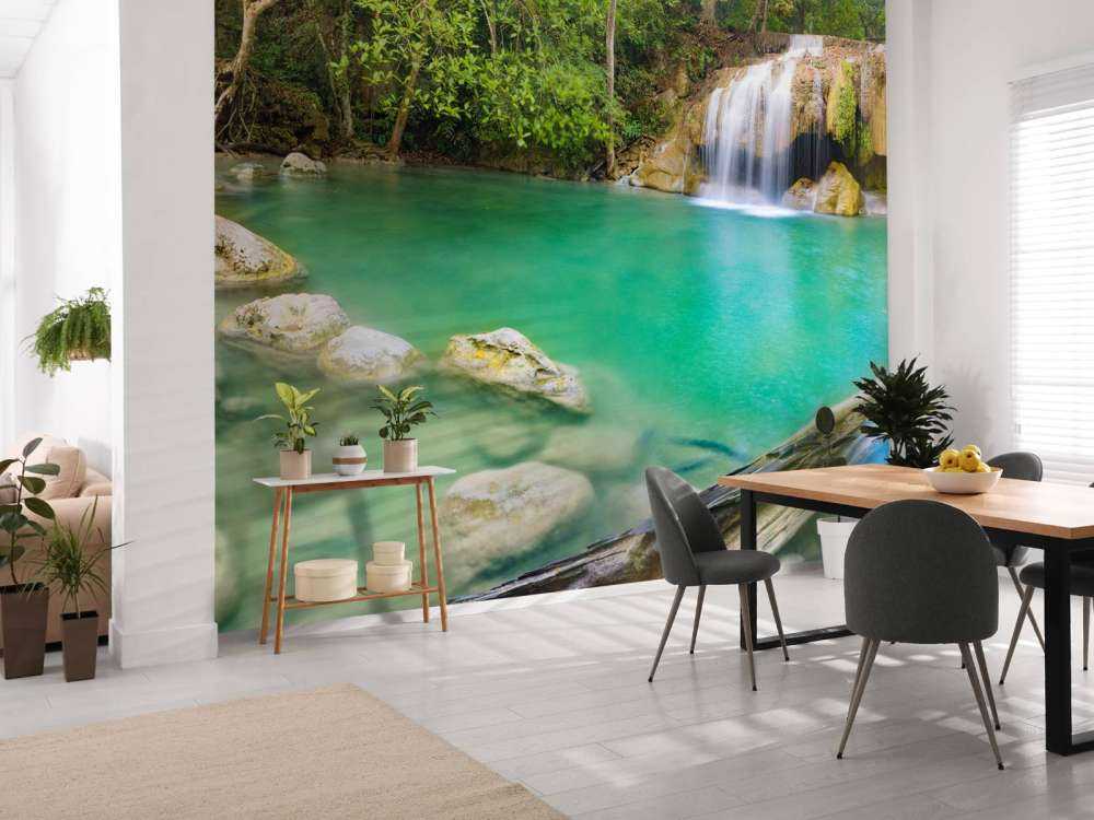 Piękny wodospad w Tajlandii