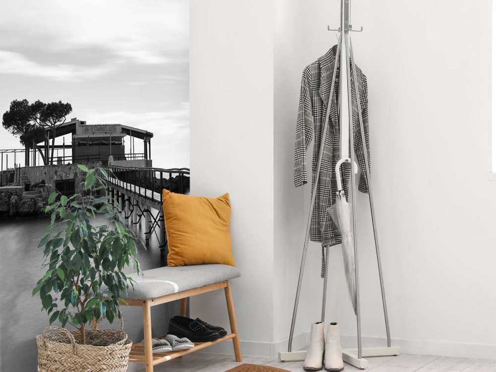 Rusztowanie na wyspie