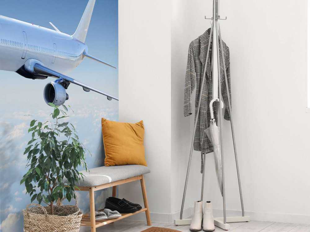 Samolot nad chmurami