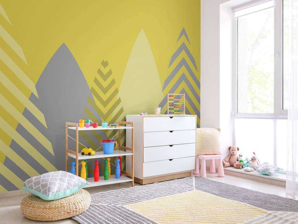 Wysokie góry, żółte