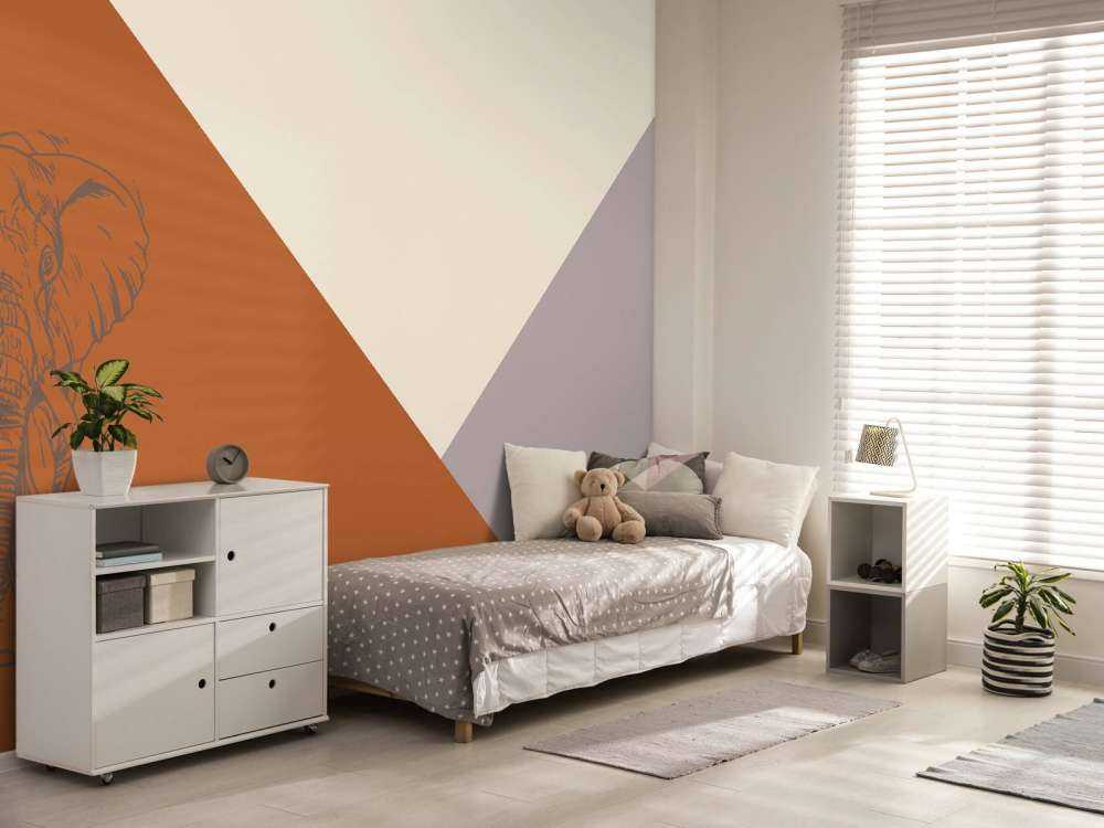 Rdzawe trójkąty ze słoniem