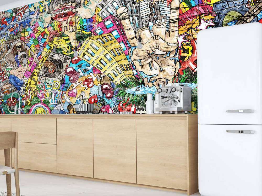 Graffiti gwar i hałas