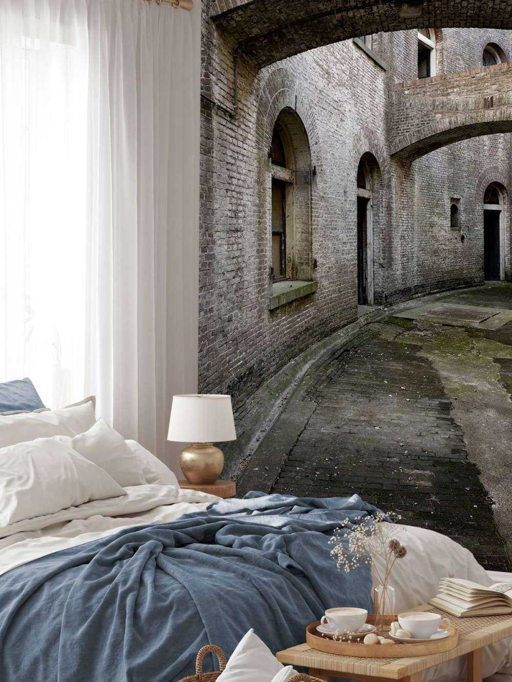 Dziedziniec z łukami