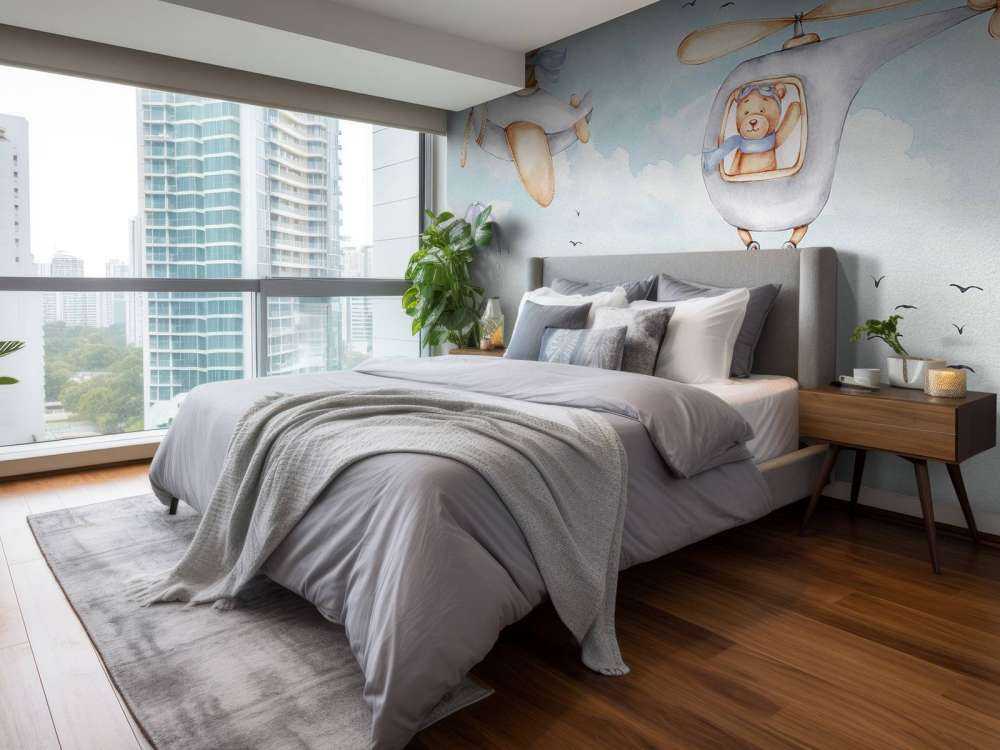 Niedźwiedzie w błękicie nieba