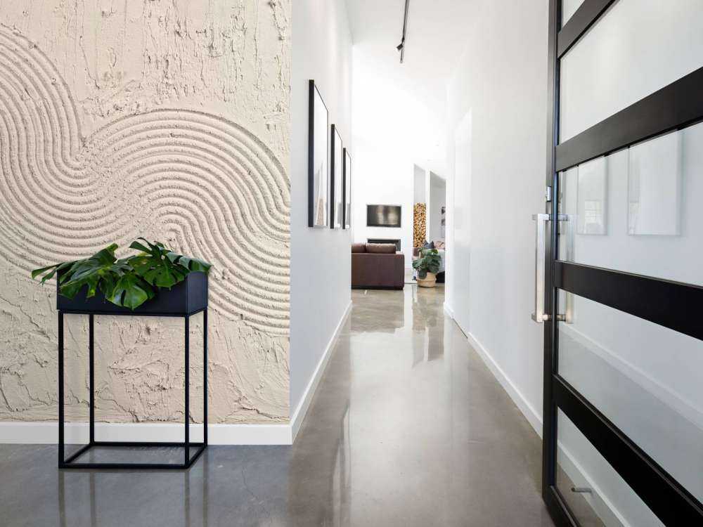 Zen Garden Texture in Linen