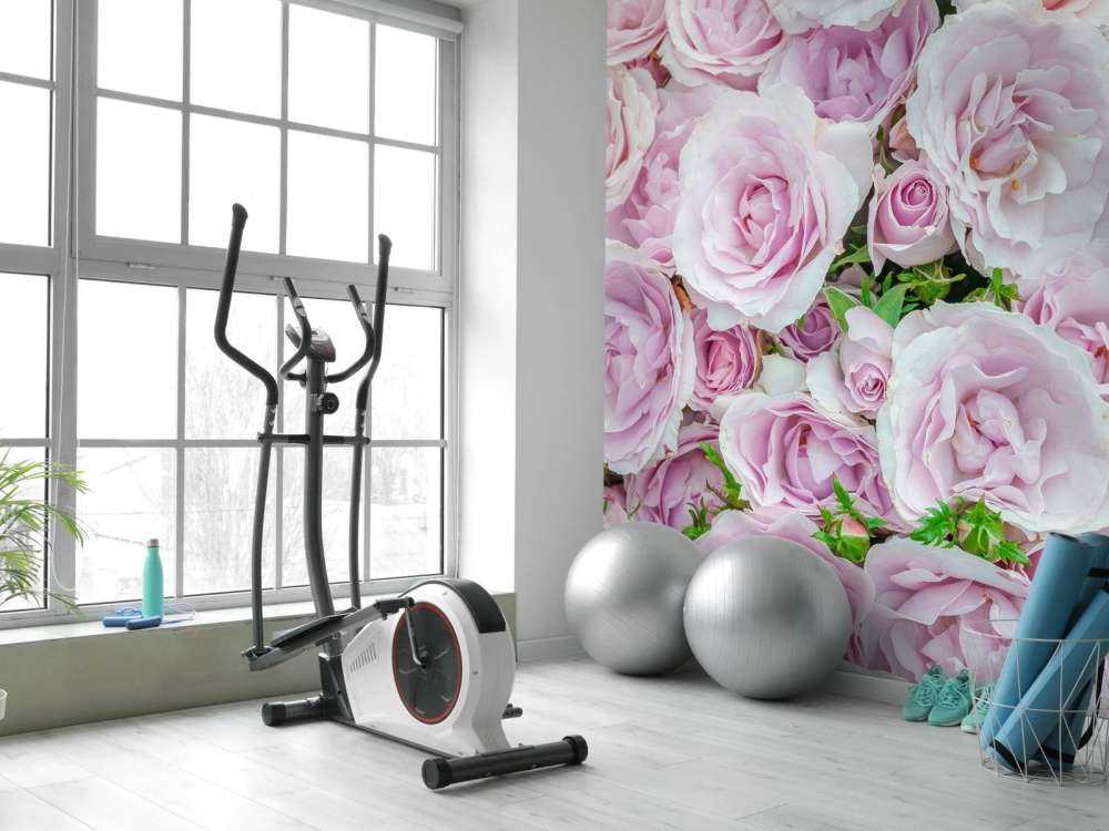 Kolorowe róże białe i różowe